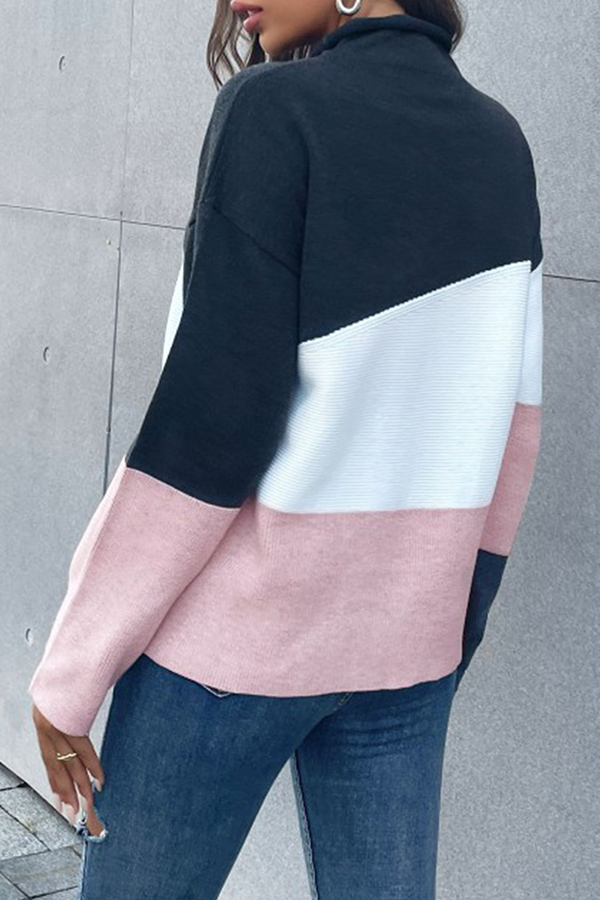 Pull à Manche Longue pour Femmes en Tricot Doux et Confortable - Style Décontracté Élégant