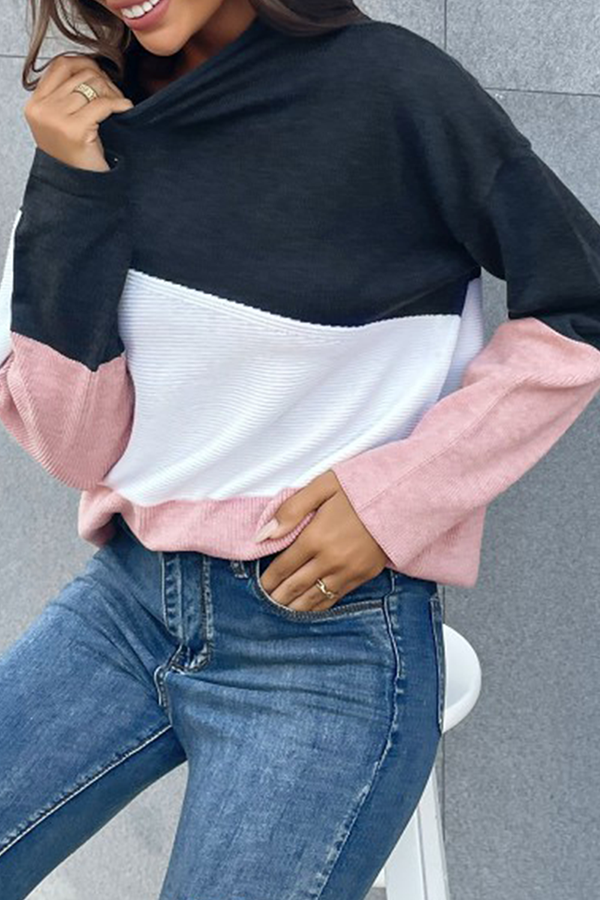 Pull à Manche Longue pour Femmes en Tricot Doux et Confortable - Style Décontracté Élégant