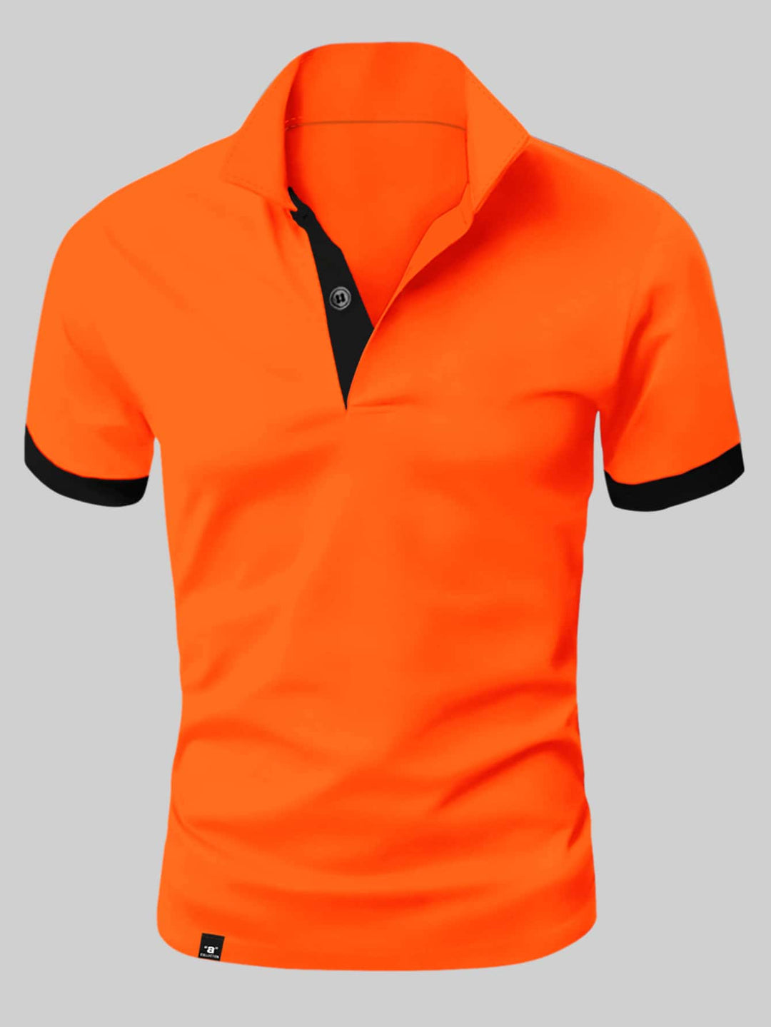 Elegante T-shirt Slim Fit da uomo con abbottonatura classica - perfetta per ogni occasione