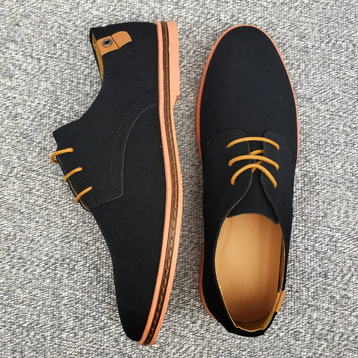 Scarpe eleganti ClassicStep Suède Leren Oxford Heren Schoenen voor een Verfijnde Look