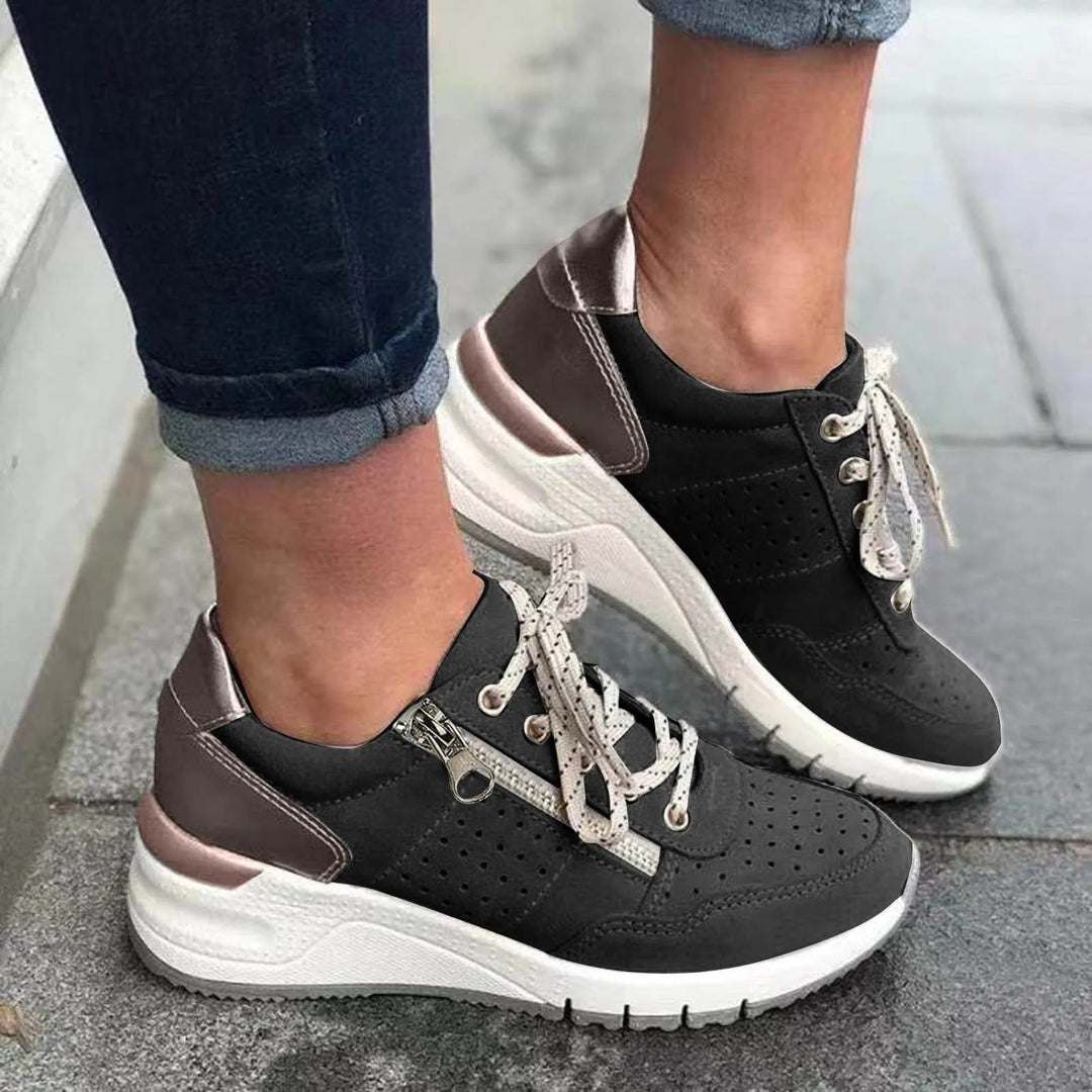 Emersyn - Sneakers alla moda con suola solida per le donne