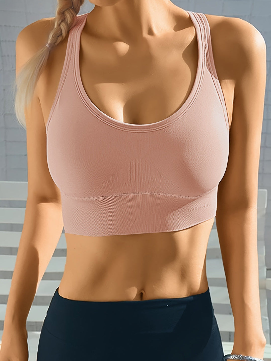 Reggiseno sportivo push-up - accentua le forme e valorizza il seno con risultati visibili