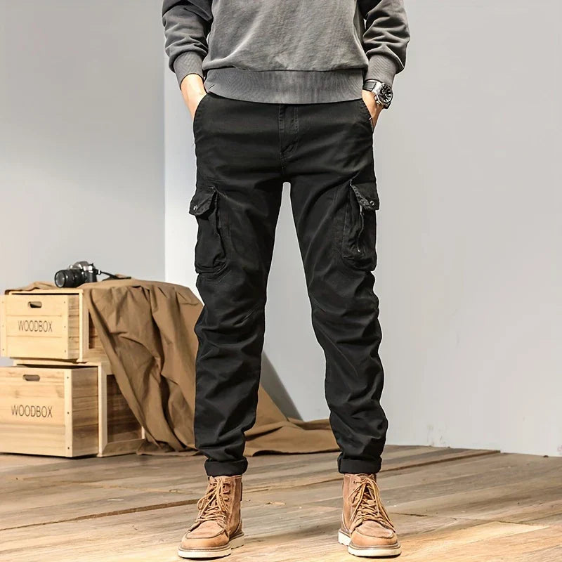 UrbanCargo - Moderni e comodi pantaloni Cargo da uomo per un look elegante e confortevole