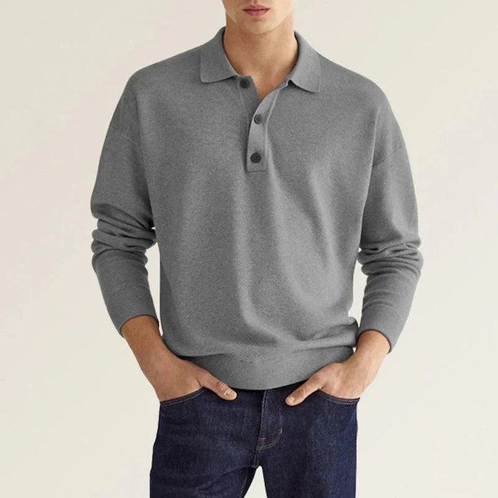 Maglietta a maniche lunghe elegante e casual Ian
