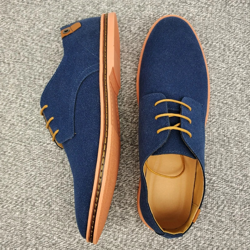 Scarpe eleganti ClassicStep Suède Leren Oxford Heren Schoenen voor een Verfijnde Look