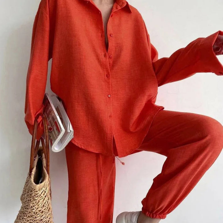 Ava - Abito da donna a due pezzi elegante e raffinato, ideale per tutti i giorni