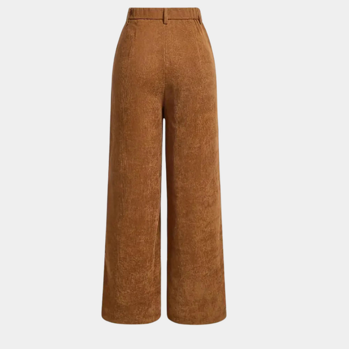 Pantaloni eleganti Sophia in velluto a coste - stile e comfort eccezionali per ogni occasione