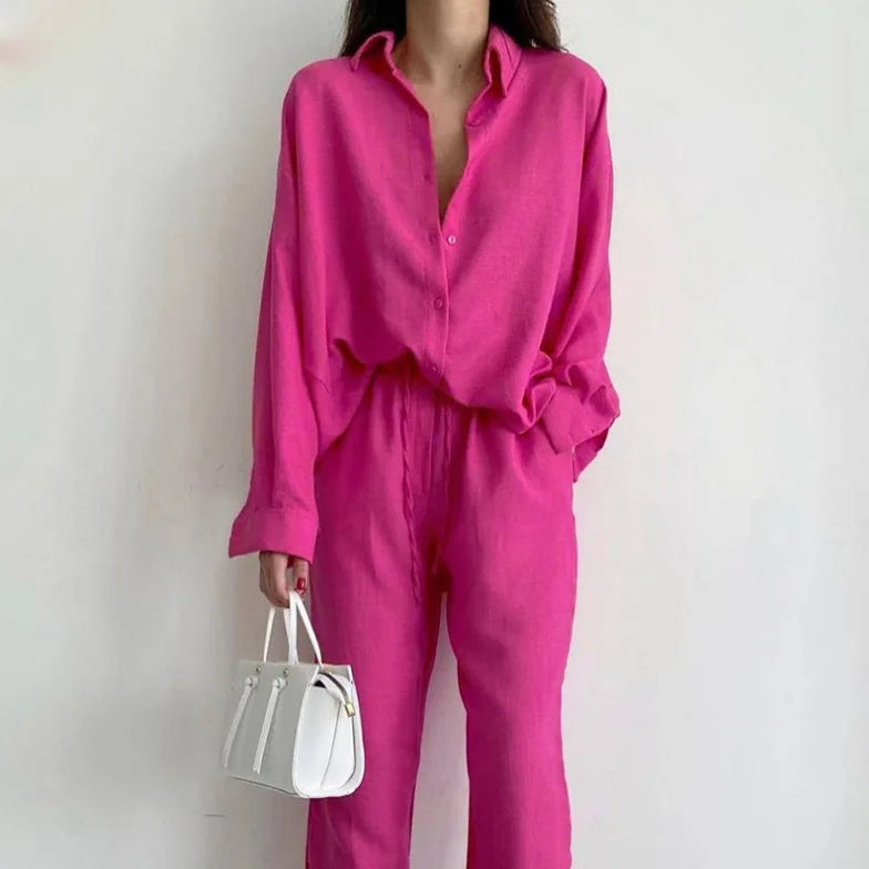Ava - Abito da donna a due pezzi elegante e raffinato, ideale per tutti i giorni