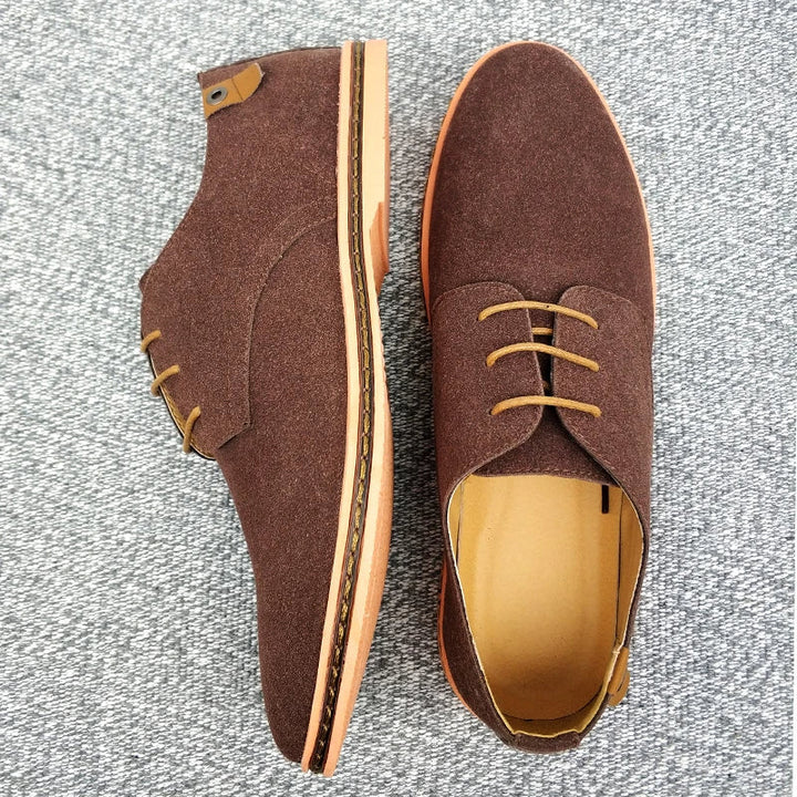 Scarpe eleganti ClassicStep Suède Leren Oxford Heren Schoenen voor een Verfijnde Look
