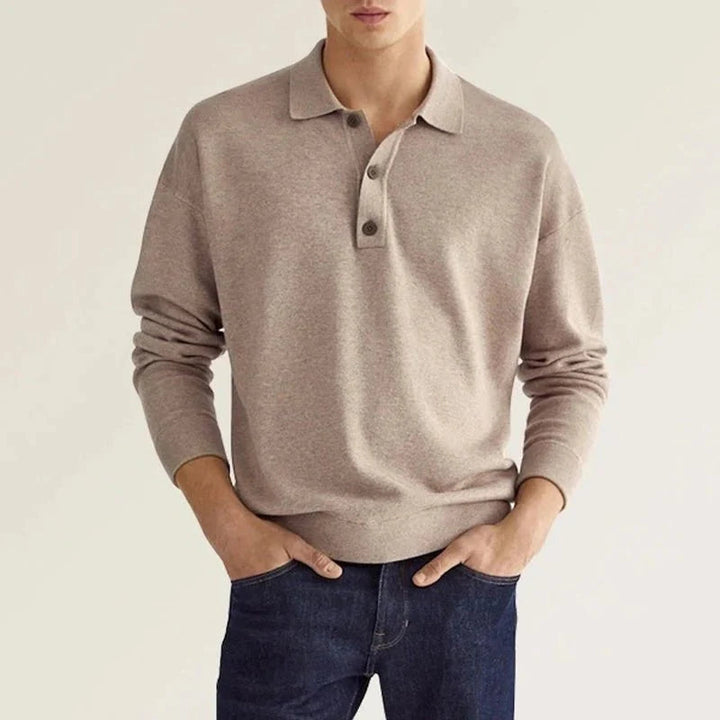 Maglietta a maniche lunghe elegante e casual Ian