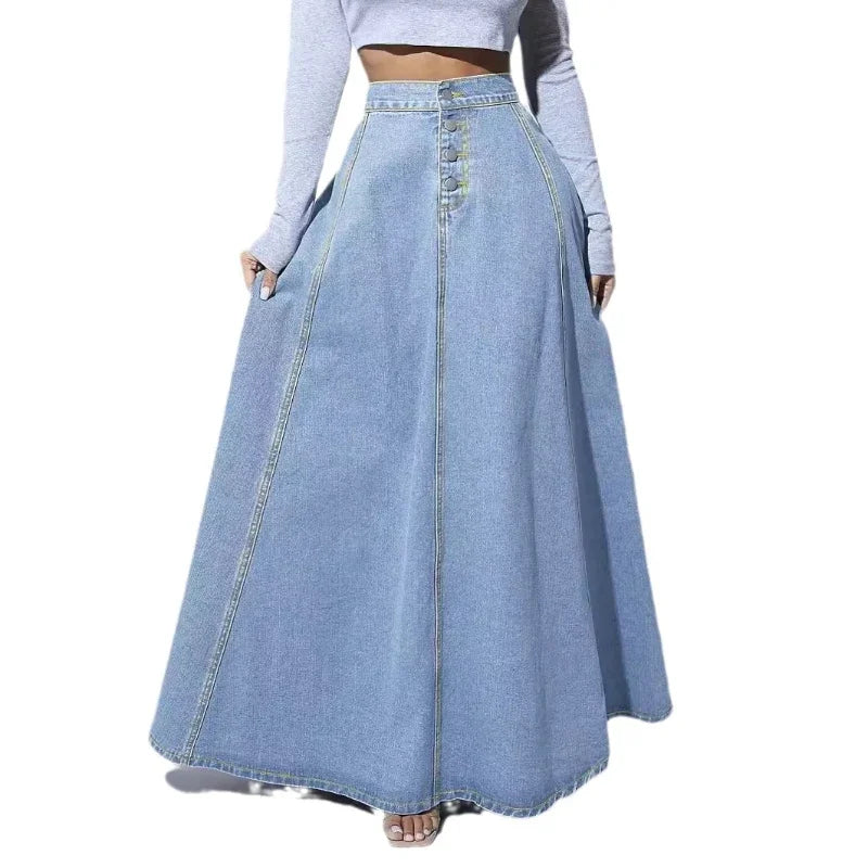 Avery - gonna in denim da donna per un look elegante e confortevole