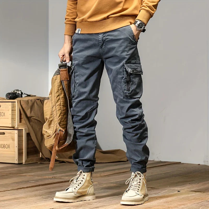 UrbanCargo - Moderni e comodi pantaloni Cargo da uomo per un look elegante e confortevole