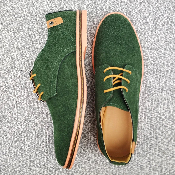 Scarpe eleganti ClassicStep Suède Leren Oxford Heren Schoenen voor een Verfijnde Look