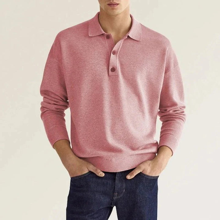 Maglietta a maniche lunghe elegante e casual Ian