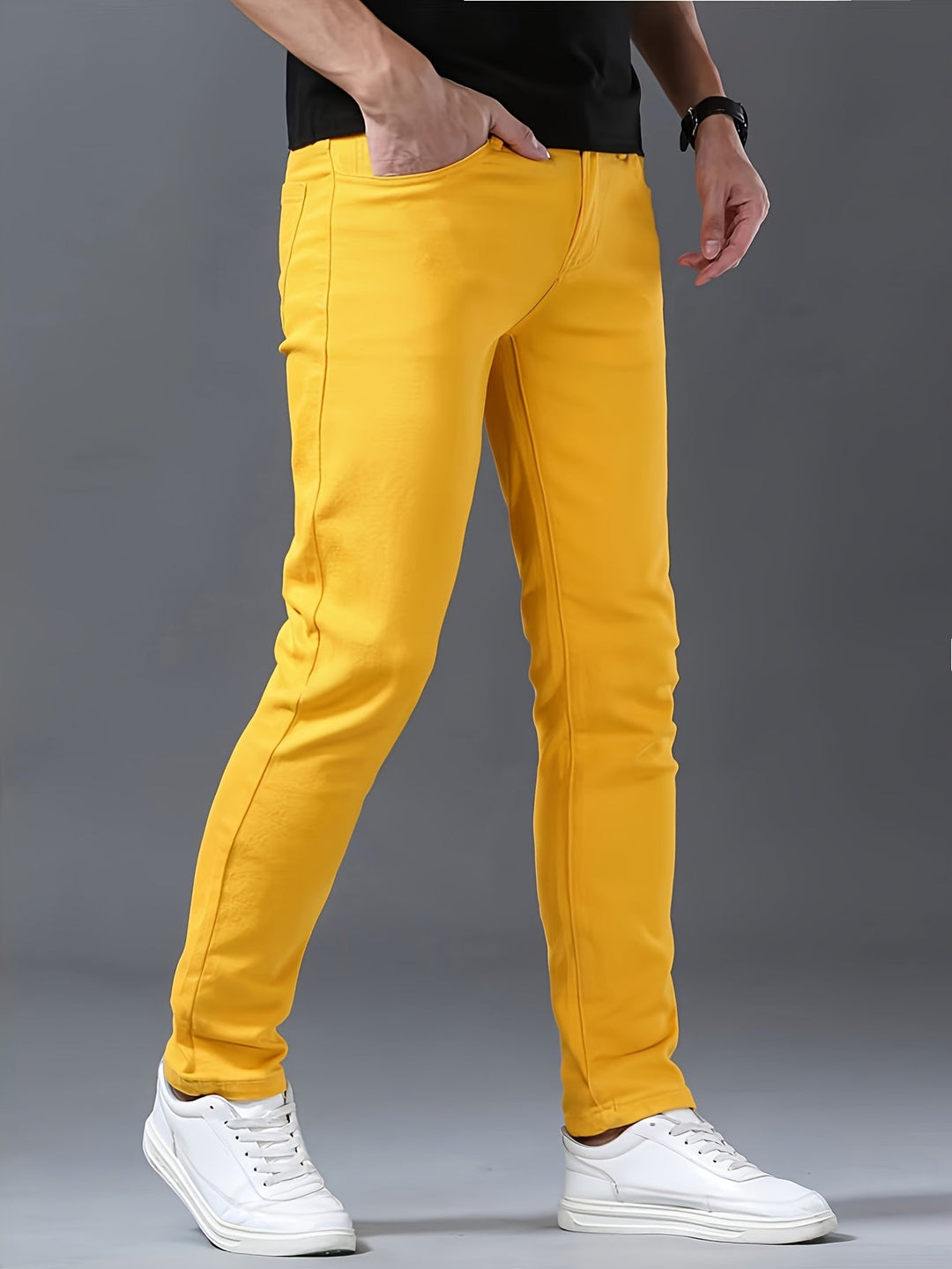 Eleganti jeans elasticizzati da uomo - confortevoli e dalla vestibilità perfetta