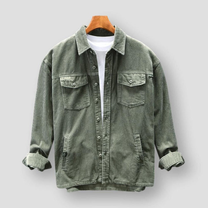 Elegante gilet da uomo a maniche lunghe in stile retrò: il vostro look elegante e casual