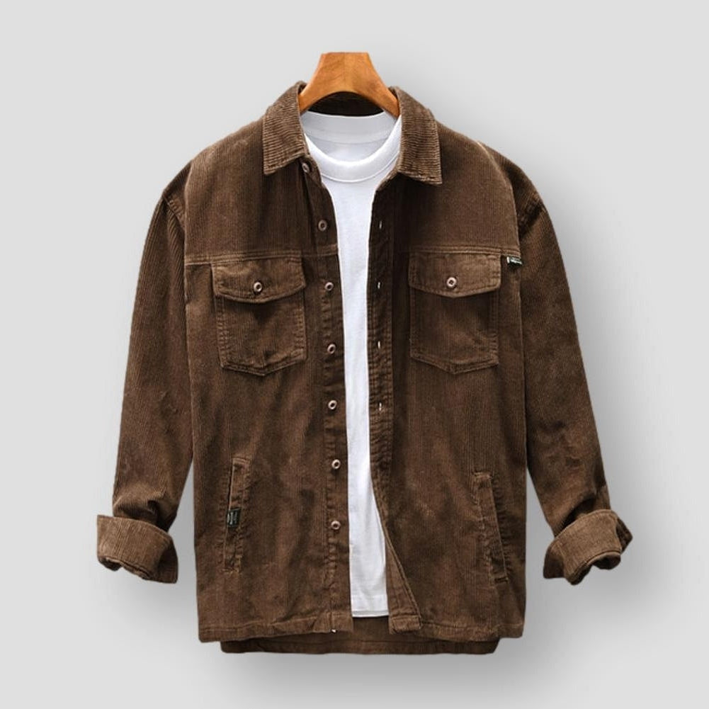 Elegante gilet da uomo a maniche lunghe in stile retrò: il vostro look elegante e casual