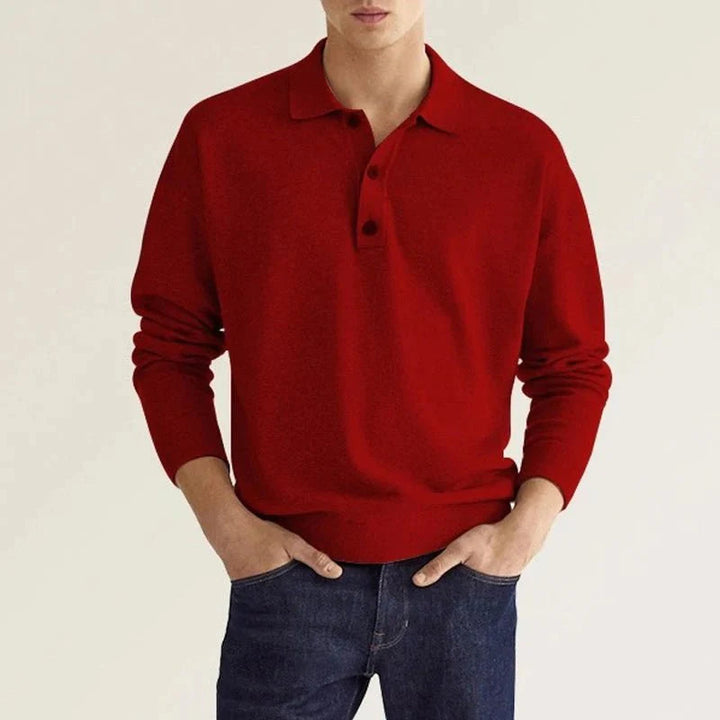Maglietta a maniche lunghe elegante e casual Ian