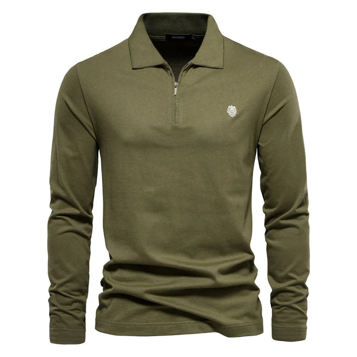 Polo a manica lunga da uomo - Stile classico e comfort eccezionale per tutti i giorni