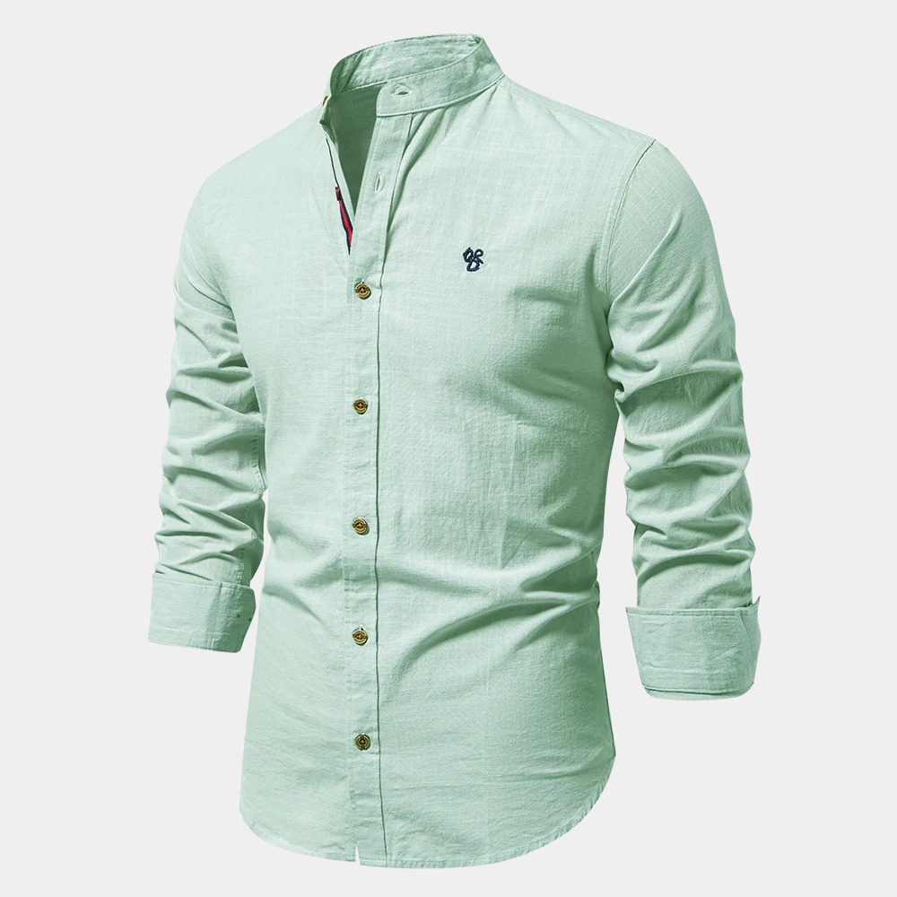 Camicia Benjamin button-down da uomo: look elegante e comfort eccezionale