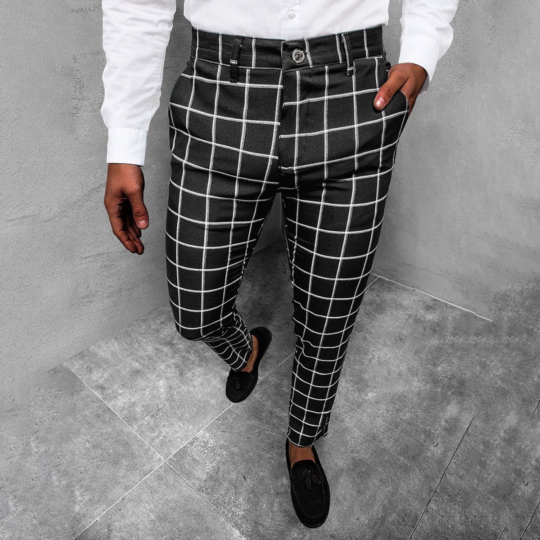 Pantaloni eleganti GRGUR in stile moderno