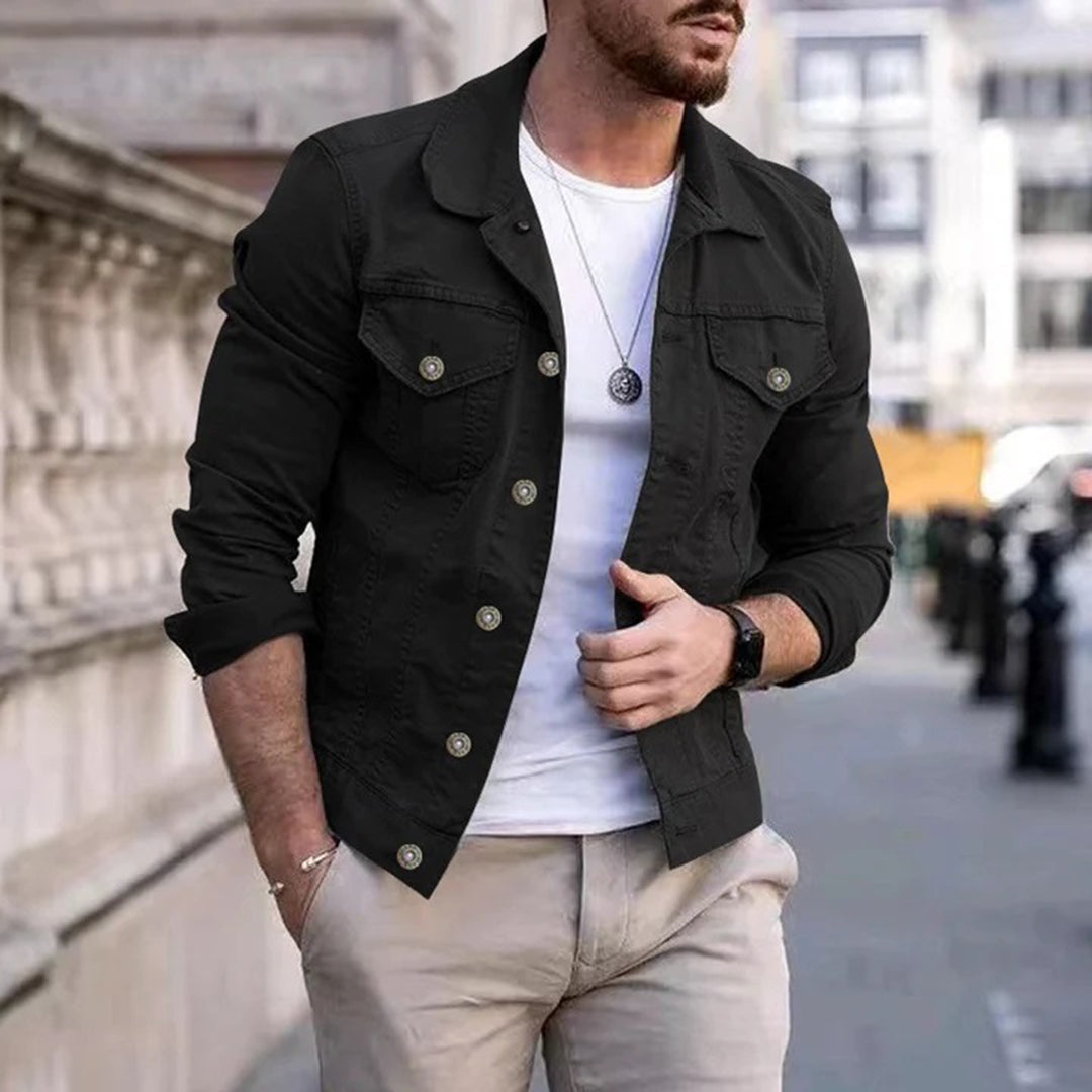 Giacca primaverile elegante e raffinata per uomo - BAPTISTE, ideale per la stagione