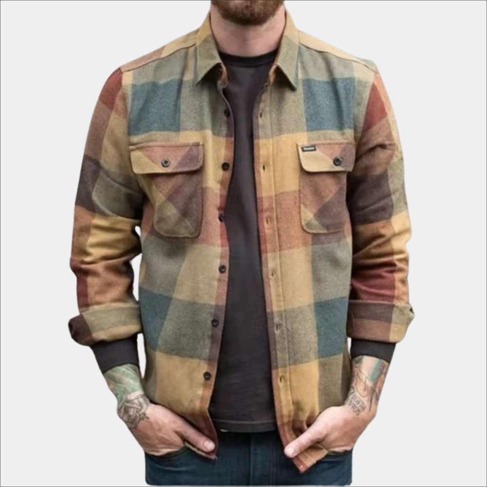 Camicia da uomo Laurin - Comfort e calore per ogni occasione!