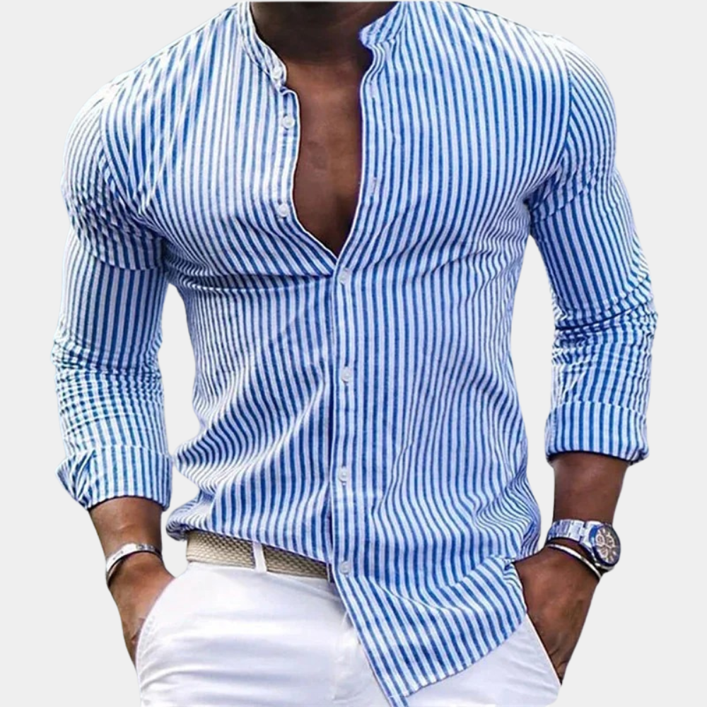 Elegante camicia da uomo a maniche lunghe di Emmet - stile e comfort per tutti i giorni