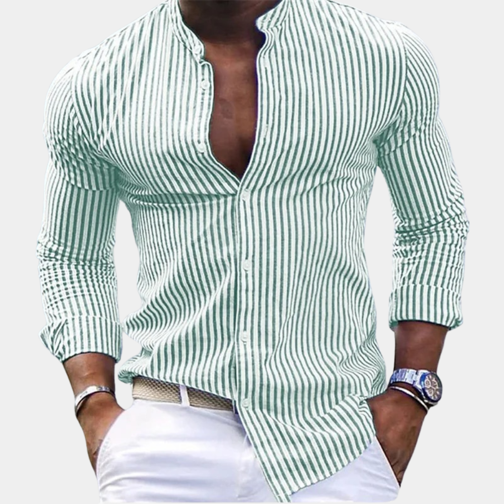 Elegante camicia da uomo a maniche lunghe di Emmet - stile e comfort per tutti i giorni