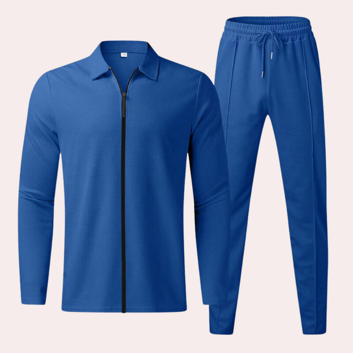 Elegante set da uomo a due pezzi Gaetan - eleganza e comfort in un unico pezzo