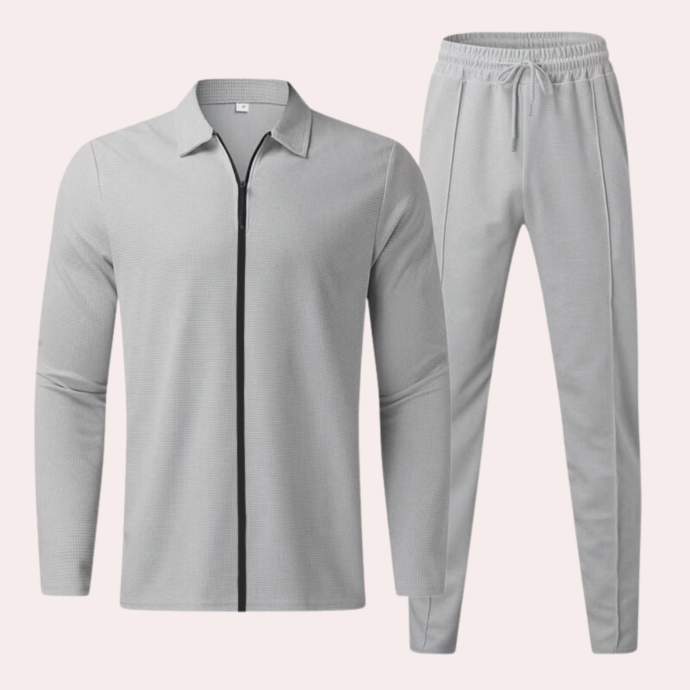 Elegante set da uomo a due pezzi Gaetan - eleganza e comfort in un unico pezzo