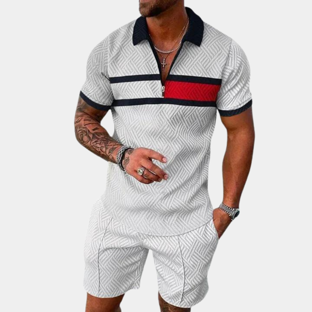 Bautiste - Set da uomo a due pezzi elegante ed estremamente confortevole
