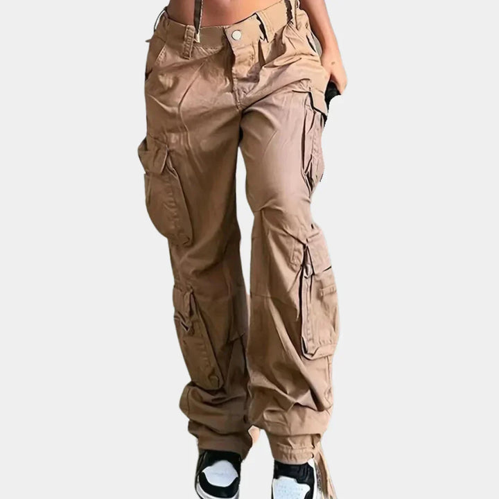 Saga - pantaloni cargo da donna eleganti e funzionali per donne alla moda