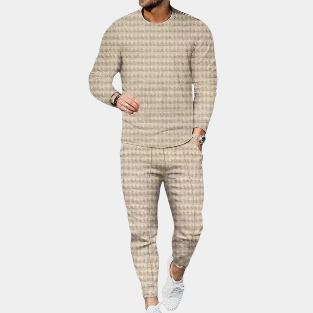 Gaetano - Elegante set da uomo a due pezzi Con una finitura lussuosa e un comfort incomparabile