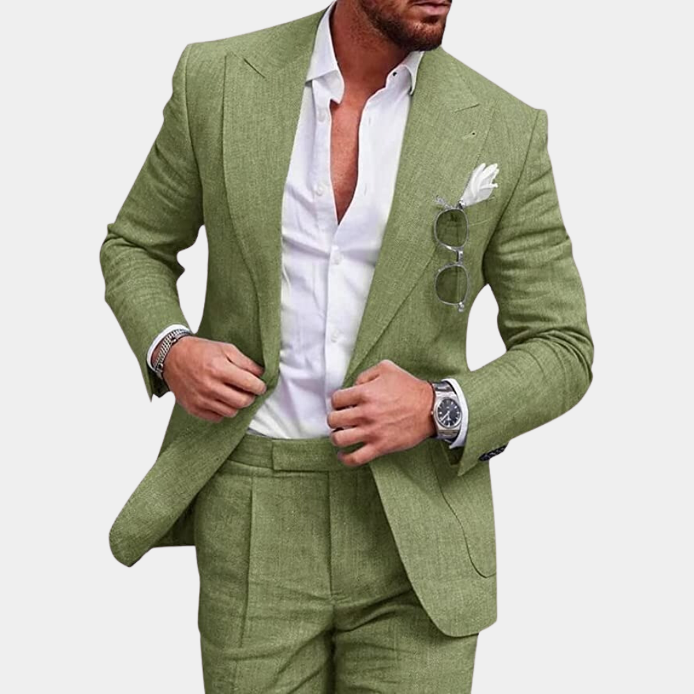 Elegante set da uomo a 2 pezzi per uno stile eccezionale