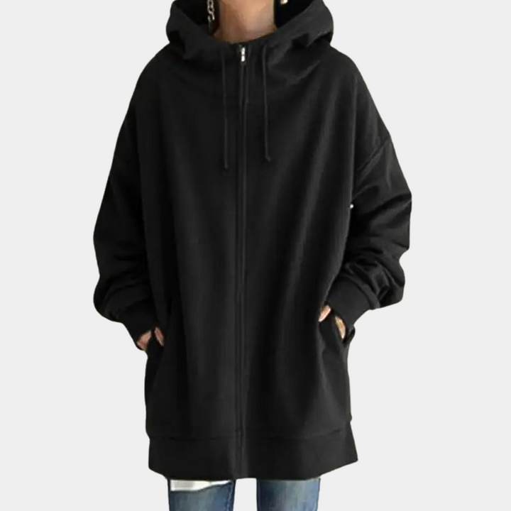 Felpa con zip da donna alla moda: eleganza e comfort in un unico prodotto!