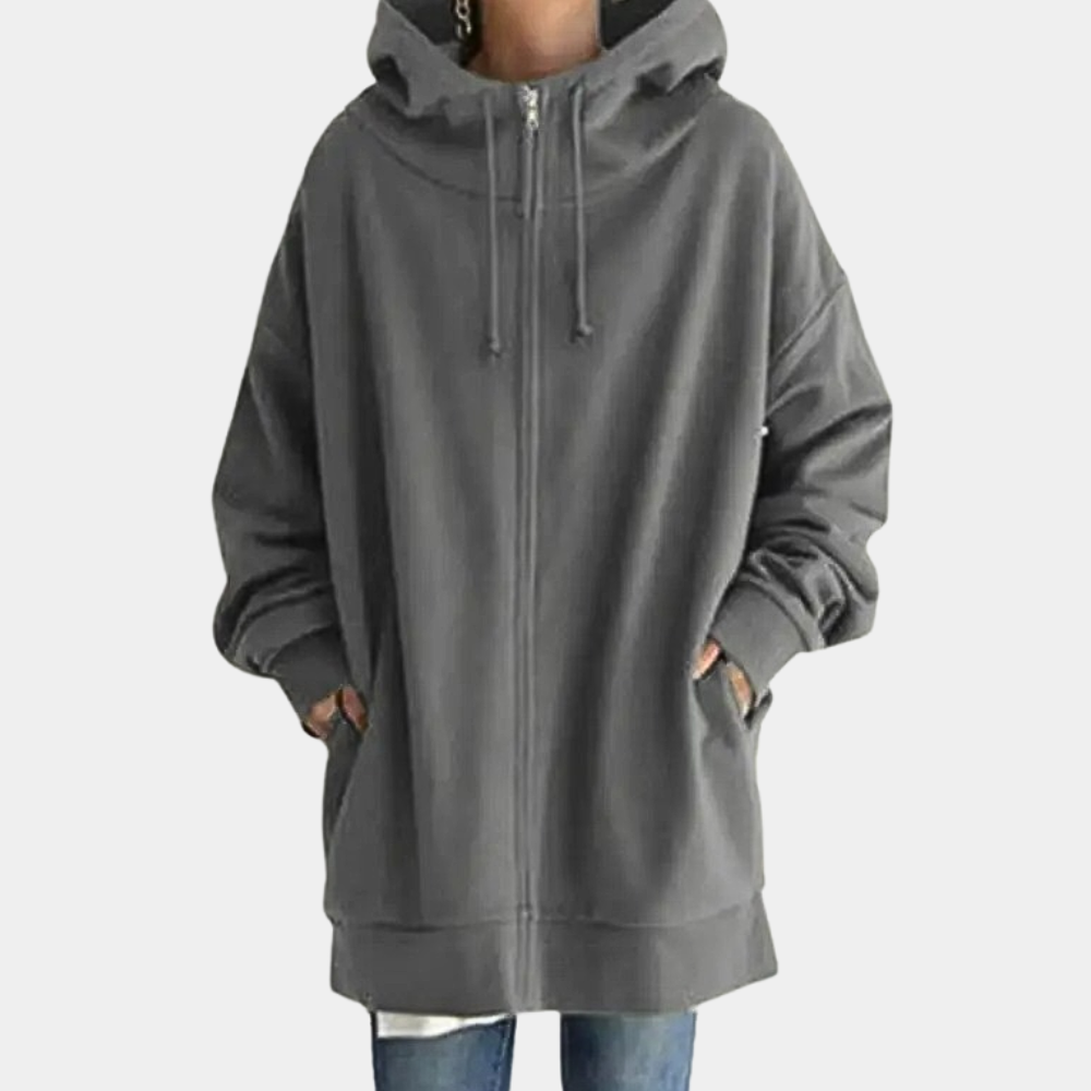 Felpa con zip da donna alla moda: eleganza e comfort in un unico prodotto!