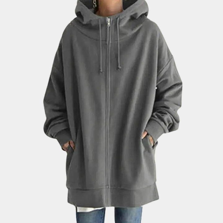 Felpa con zip da donna alla moda: eleganza e comfort in un unico prodotto!