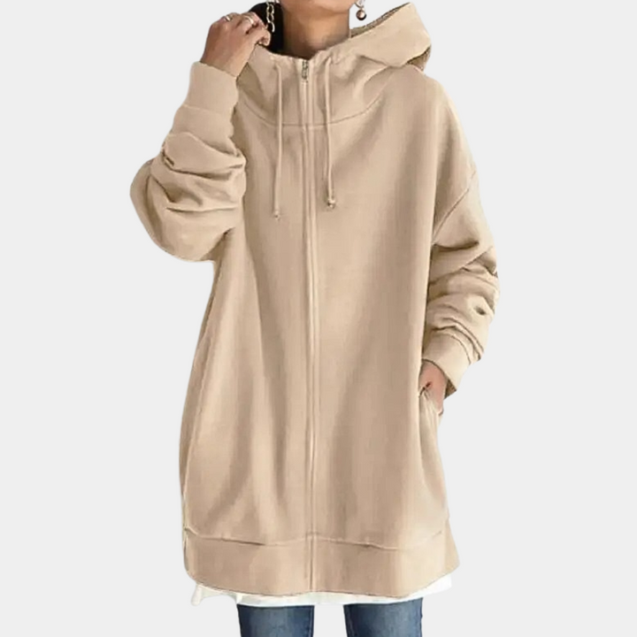 Felpa con zip da donna alla moda: eleganza e comfort in un unico prodotto!