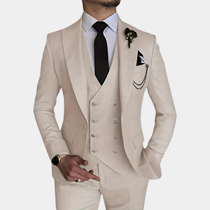 Adron - Abito 3 pezzi da uomo elegante e sofisticato