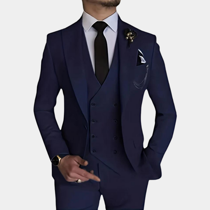 Adron - Abito 3 pezzi da uomo elegante e sofisticato