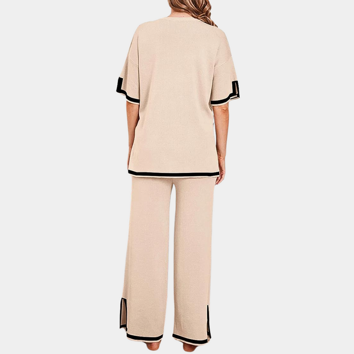 Sophia - Elegante set a due pezzi per accentuare un look femminile
