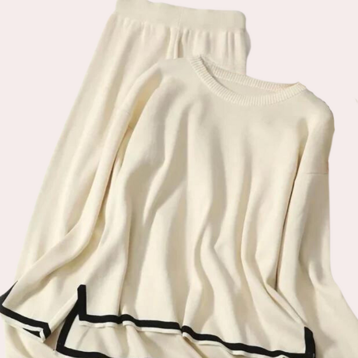 Sophia - Elegante set a due pezzi per accentuare un look femminile