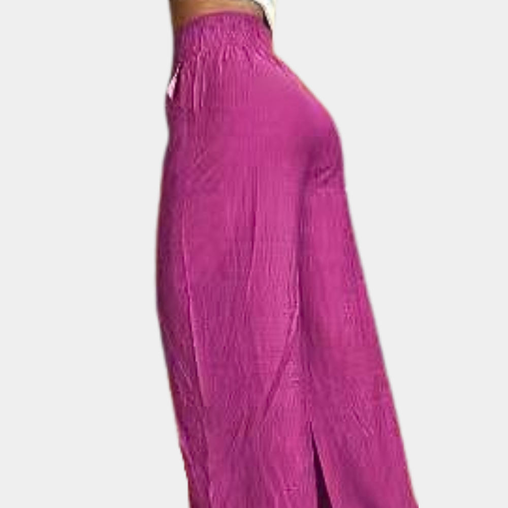 Pantaloni da donna eleganti con gambe larghe di tendenza - un must-have per ogni occasione