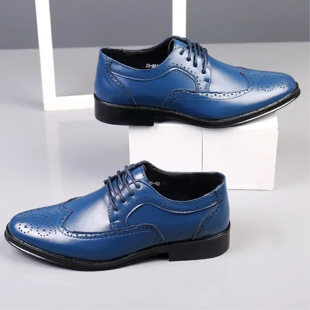 Eleganti scarpe oxford da uomo in pelle di Alvion - stile e classe per ogni occasione