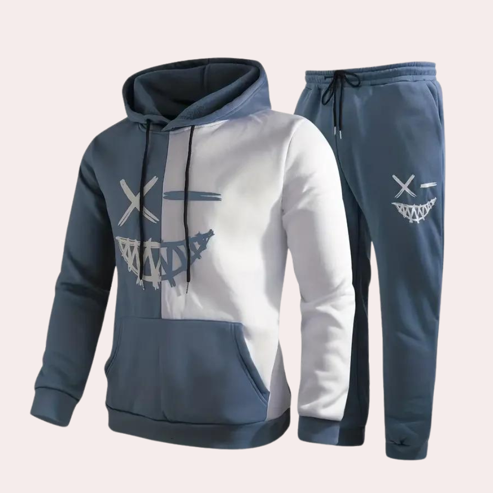 Ewald - Elegante set da uomo a due pezzi, stile classico e raffinatezza a portata di mano