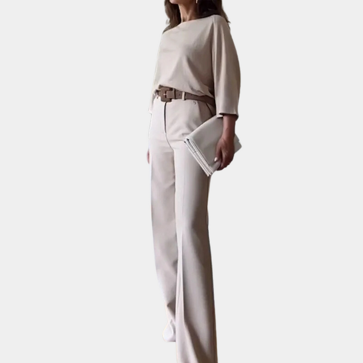 Suzanne - Set da donna chic a 2 pezzi per un look sofisticato