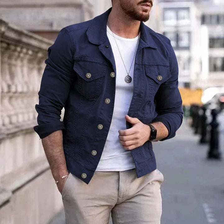 Giacca primaverile elegante e raffinata per uomo - BAPTISTE, ideale per la stagione