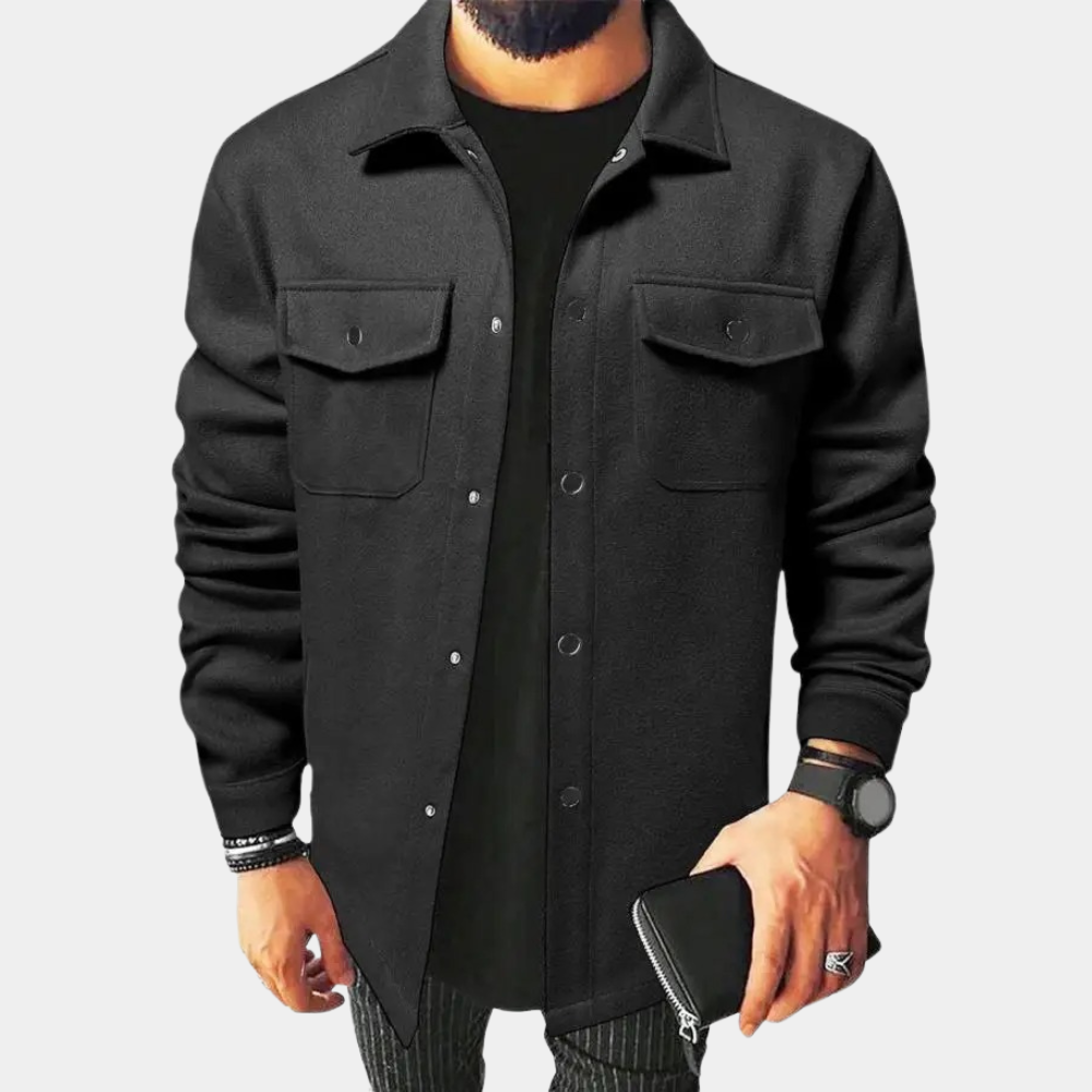 Esclusiva camicia Diego da uomo: comfort impareggiabile e calore accogliente