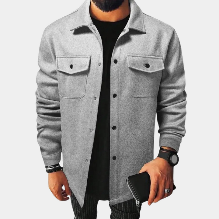 Esclusiva camicia Diego da uomo: comfort impareggiabile e calore accogliente